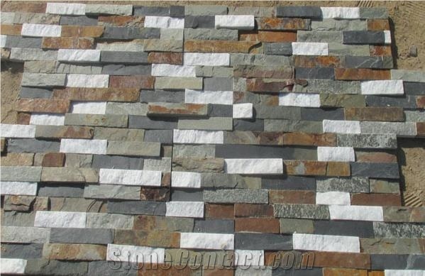 Rusty Ledge Stone,Rusty Culture Stone, Stacked Stone Veneer