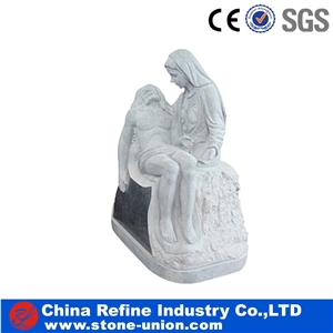 White Granite Sculpture, Human Sculptures, Head Statues, Religious Sculptures, Famous Sculptures & Statues, High Quality Natural Granite Carvings, Carved by Hand