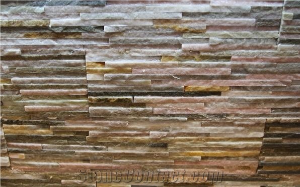 Z-Shaped Green Slate Culture Stone, Western Style Tiles