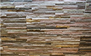 Z-Shaped Green Slate Culture Stone, Western Style Tiles