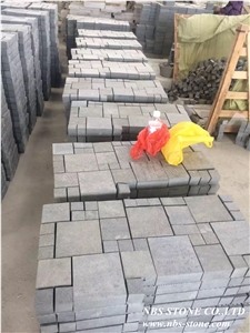 China Shanxi Balck Granite Cube Stone & Pavers, Granite Floor Covering