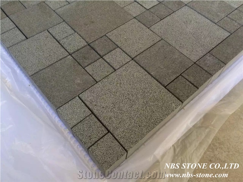 China Shanxi Balck Granite Cube Stone & Pavers, Granite Floor Covering