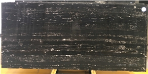 Cheap Silver Portoro Marble Stone Tiles Slabs