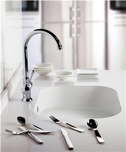 One Piece Bathroom Sink and Countertop
