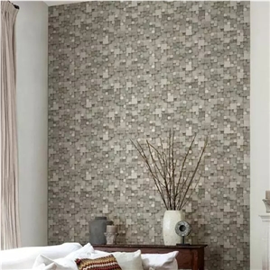 Perlino Bianco Marble Mosaic