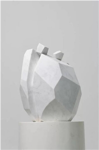 White Marble Statue / Black Marble Statue / Stone Art / Stone Design