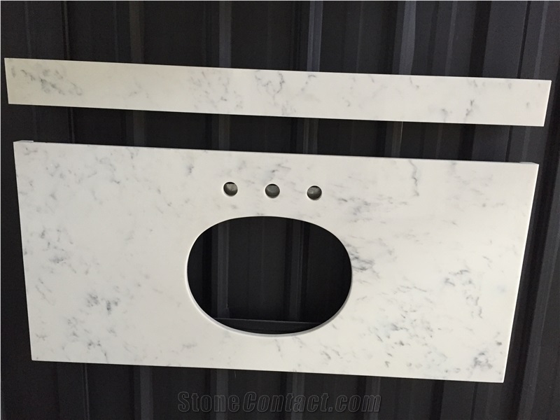 Artificial Marble Stone Bathroom Countertops