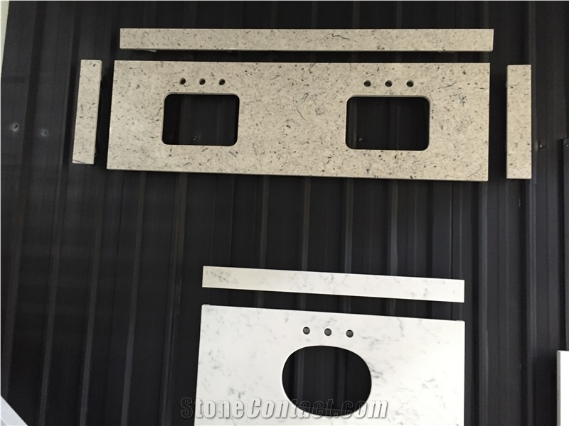 Artificial Marble Stone Bathroom Countertops