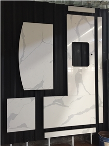 Artificial Marble Stone Bathroom Countertops