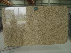 China Tiger Skin Yellow Granite Tiles G717 Giallo Yellow Granite Polished Tiles for Floor Covering