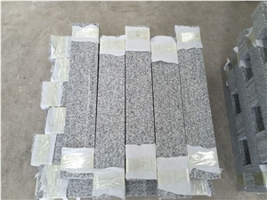 Chinese Grey New G603 Granite Stairs & Steps, Granite Stair Risers