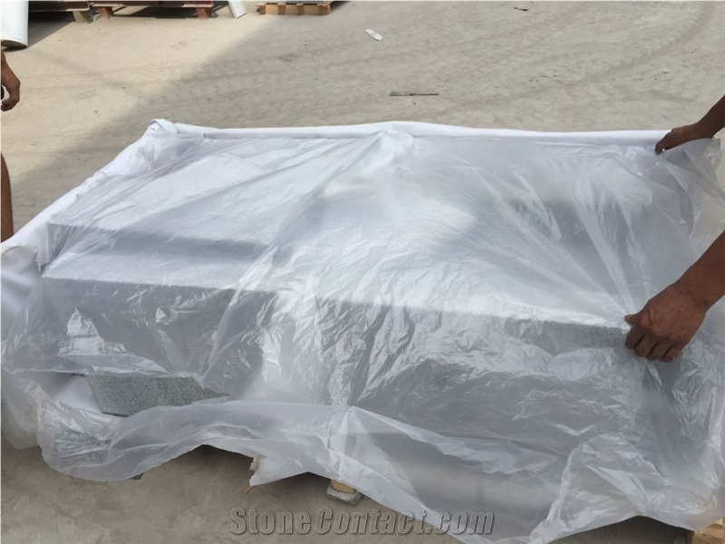 Chinese Grey New G603 Granite Stairs & Steps, Granite Stair Risers