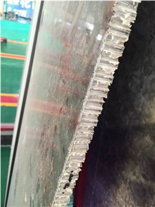 Night Rose Black Granite Honeycomb Panels / Lightweight Aluminium Honeycomb Stone Slabs Polished Tiles