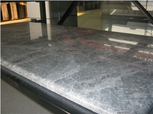 Silver Mink Bar Tops/ Silver Ermine Worktop,Silver Ermine Marble Countertops,Silver Marten Blue Grey Marble Kitchen Top
