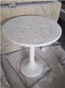 White Marble Table Tops and Base Outdoor & Garden Tables