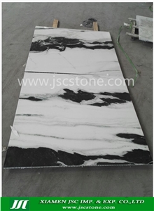 Panda White Marble Honeycomb Backed Panel