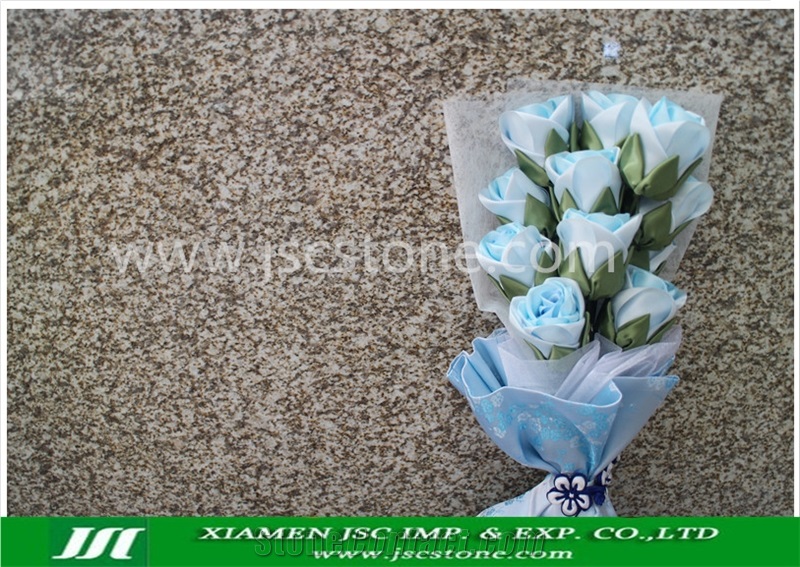 Thailand Golden Granite Kitchen Counertop and Island Top G350