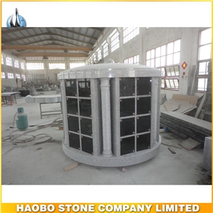Cremation Grey Granite Columbarium Design for Sale
