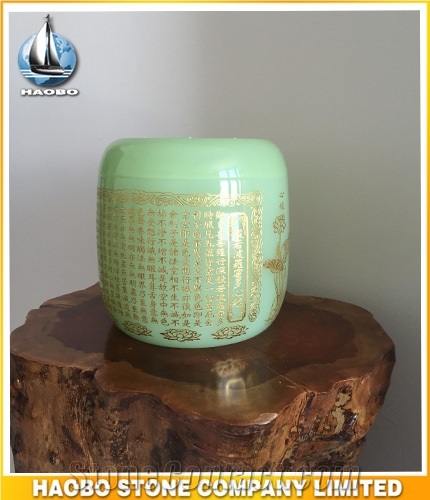 Jade Buddhism Blessed Urns Wholesale