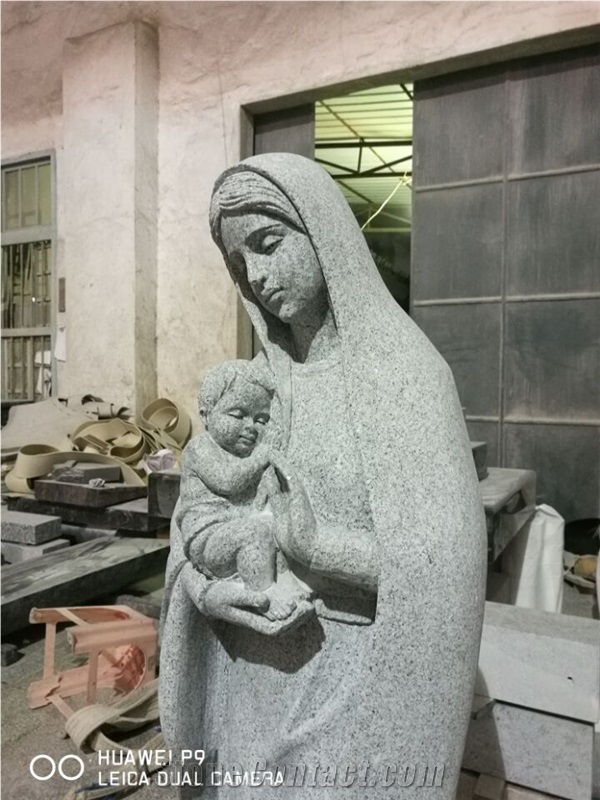 Jesus Statue, White Granite Religious Sculptures