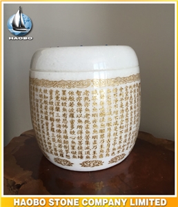 Marble Blessed Cremation Urns