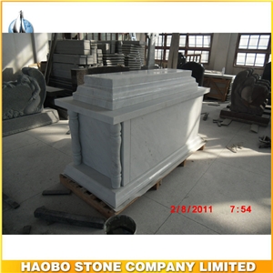 Simple White Marble Mausoleum Design Prices
