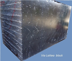 Via Lattea granite blocks, black granite block