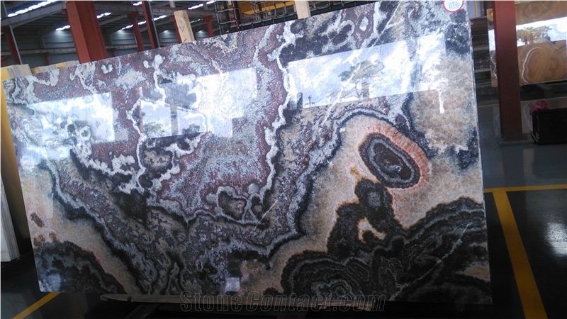 Black Dragon Onyx Tile & Slab, Black Dragon Onix, Wall or Flooring Coverage,
