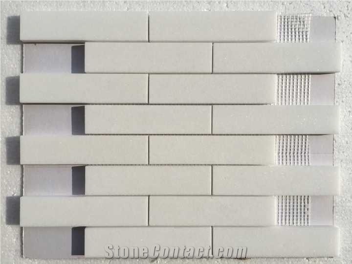 Mosaic Bianca Carrara Mosaic,Bianco Carrera,Bianco Di Carrara,Blanc De Carrare,Blanco Carrara,Branco Carrara,Carrara