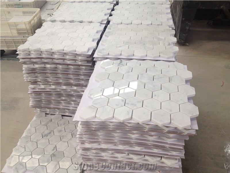 Mosaic Bianca Carrara Mosaic,Bianco Carrera,Bianco Di Carrara,Blanc De Carrare,Blanco Carrara,Branco Carrara,Carrara