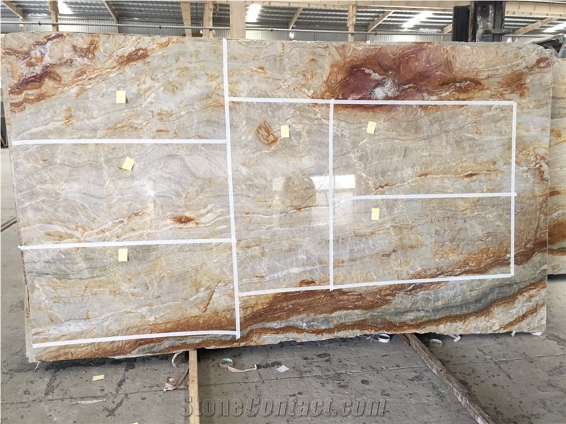 Nacarando Quartzite,Van Gogh Quartzite,Crema Onicciato,Aurora Dorado,Nacarado Quartzite Tiles & Slabs