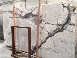 Milas Damarli,Mugla New York,Milas New York Marble Slabs & Tiles,Turkey White Marble Tile for Bathroom Design