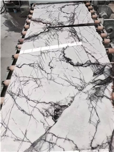 Milas Damarli,Mugla New York,Milas New York Marble Slabs & Tiles,Turkey White Marble Tile for Bathroom Design