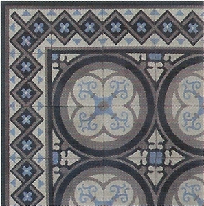 Cement Tiles Multicolor Patchwork, Cement Tile Design 5