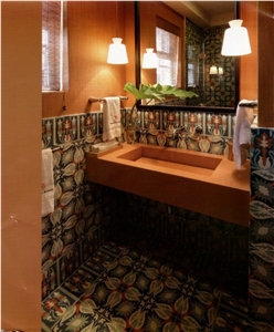 Cement Tiles Multicolor Patchwork, Cement Tile Design 5