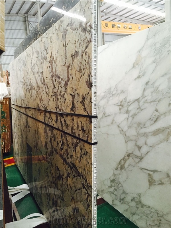 Granite Laminated with Honeycomb Panels