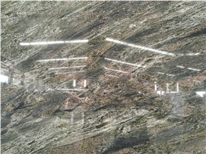 Brazil Green Granite Slab 1.8 Thickness For Decoration