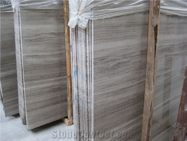 Grey Wooden Marble Slabs, Wooden Grey Marble Slabs, Grey Marble, Marble Tiles