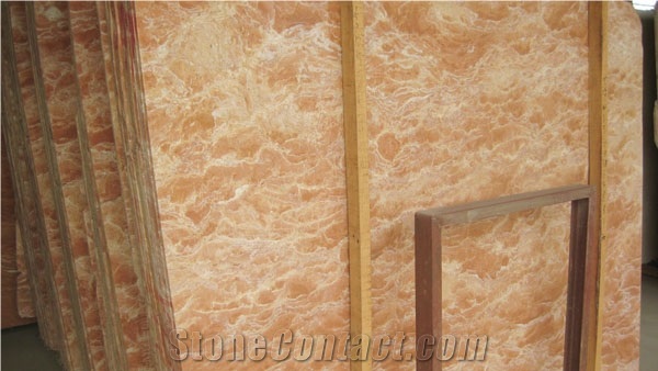 Rosa Tea Marble, Red Marble Slab, Red Marble, Red Tiles