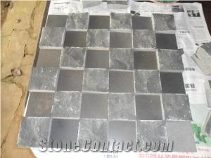 Chinese Light Grey Basalt Mosaic for Wall and Floor Deco