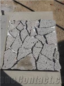 Chinese Light Grey Lava Stone Flagstone