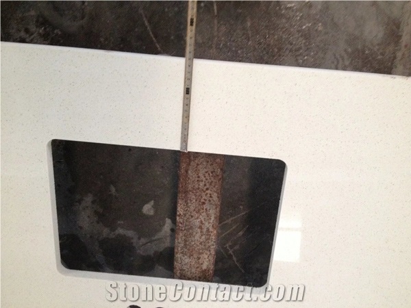 Quartz Stone Bathroom Countertops Vanity Top