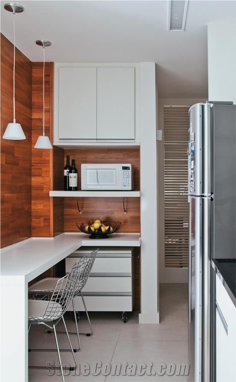 A Polished Product Of Engineered Corian Stone Kitchen Countertop Standard Sizes 126 *63 and 118 *55 Easy-To-Clean and Resistant to Stains,Heat and Scratches