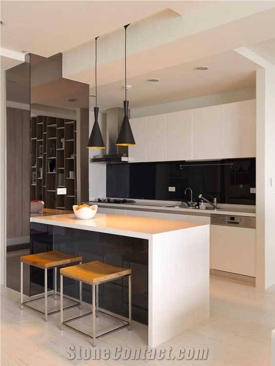 Artifical Quartz Stone Countertops Fabricator,Professional and Experienced Wholesaler Of Quartz Stone Countertop,For Kitchen Island Top,Round Table Top,Kitchen Countertop,More Durable Than Granite