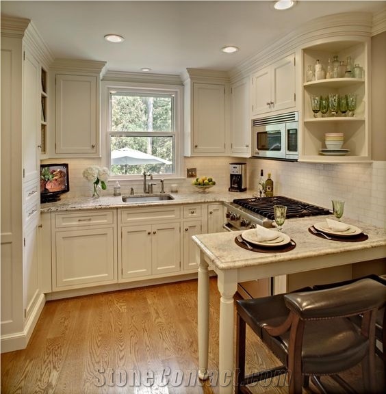 Marble Like Quartz Stone Kitchen Countertops with the Best and 100% Guaranteed Quality and Services Slab Sizes 126 *63 And118 *55 for Multifamily/Hospitality Projects