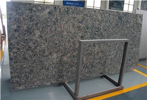 Colorful Green Granite Quartz Slab, Quartz Stone