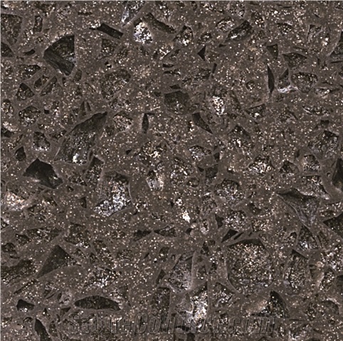 Crystal Shining Dark Grey Quartz Stone Slabs,China Engineered Stone, Artificial Stone , Superior Quality Solid Surface Quartz Stone ,Caesarstone Quartz