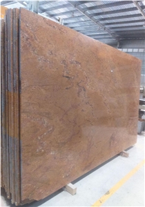 Ghibli Gold Granite Tiles & Slabs, Yellow Polished Granite Floor Covering Tile