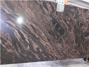 Indian Aurora Granite Slabs, Red Granite Tiles & Slabs India Polished