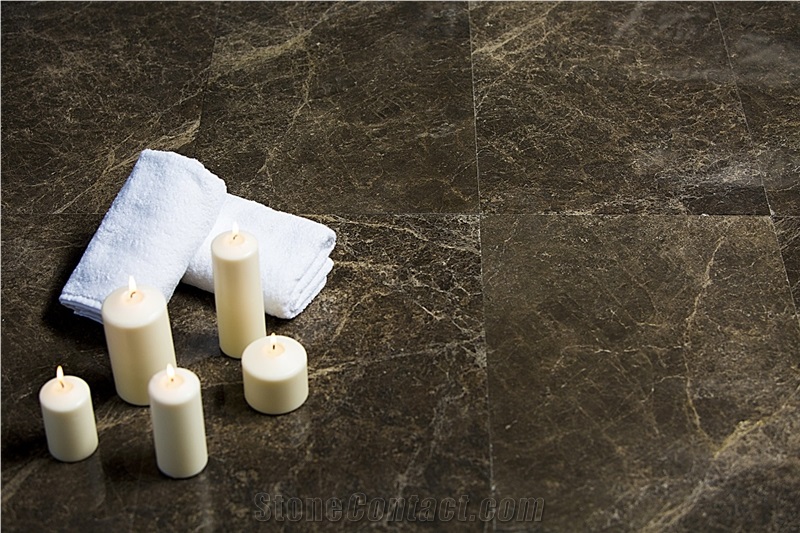 Black Olive Dark Marble Tiles & Slabs, Dark Emperador Brown Polished Marble Floor Covering Tiles, Walling Tiles